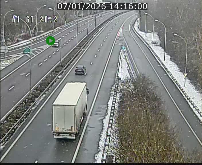 <h2>Traffic live webcam Luxembourg Grevenmacher - A1 direction Allemagne - BK 26.2</h2>