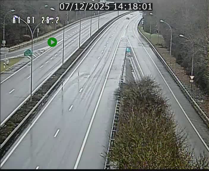 <h2>Traffic live webcam Luxembourg Grevenmacher - A1 direction Allemagne - BK 26.2</h2>