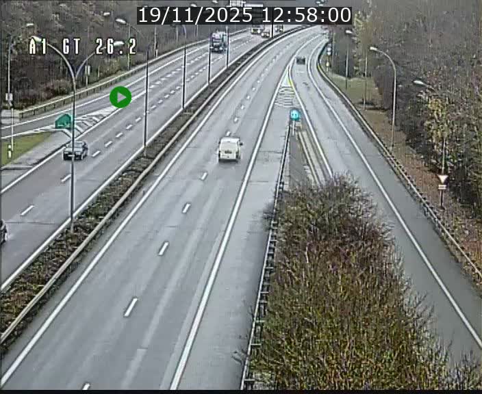 <h2>Traffic live webcam Luxembourg Grevenmacher - A1 direction Allemagne - BK 26.2</h2>