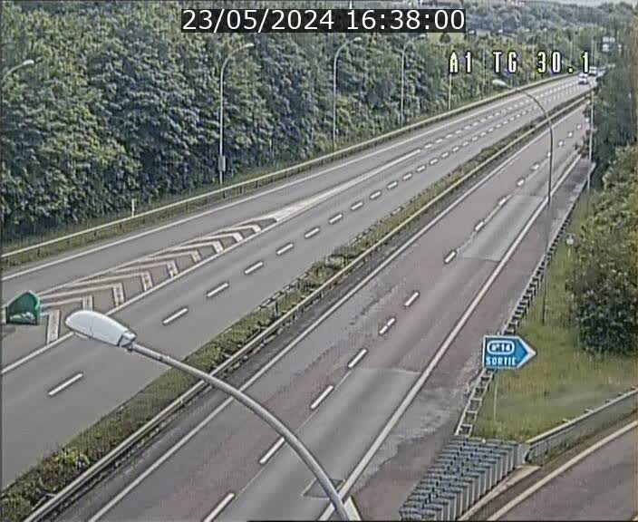<h2>Traffic live webcam Luxembourg Grevenmacher - A1 direction Luxembourg - BK 30.1</h2>