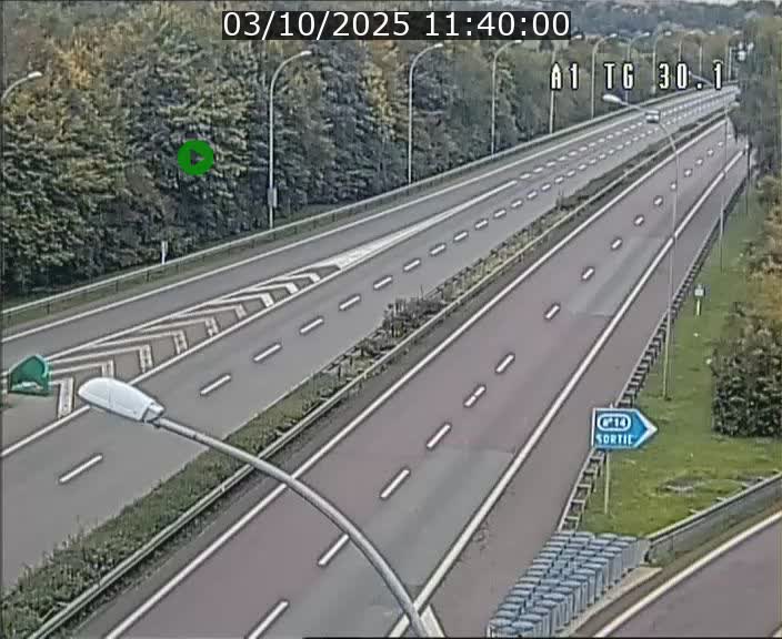 <h2>Traffic live webcam Luxembourg Grevenmacher - A1 direction Luxembourg - BK 30.1</h2>