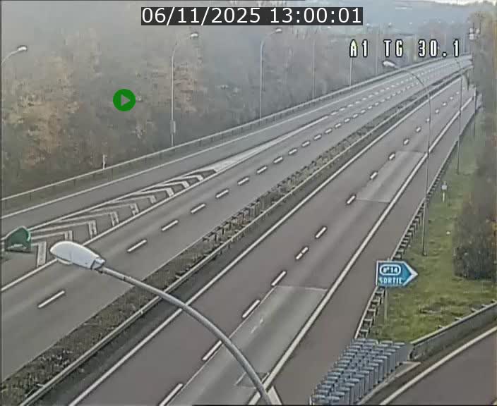 <h2>Traffic live webcam Luxembourg Grevenmacher - A1 direction Luxembourg - BK 30.1</h2>