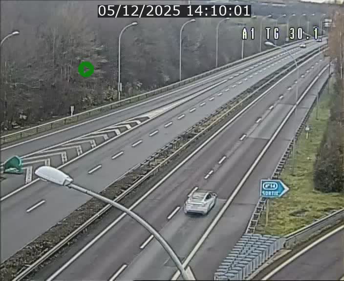 <h2>Traffic live webcam Luxembourg Grevenmacher - A1 direction Luxembourg - BK 30.1</h2>