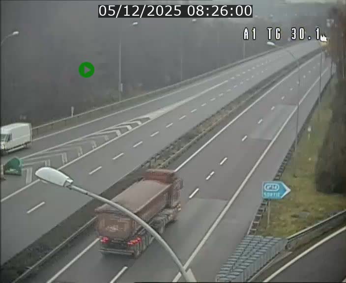 <h2>Traffic live webcam Luxembourg Grevenmacher - A1 direction Luxembourg - BK 30.1</h2>