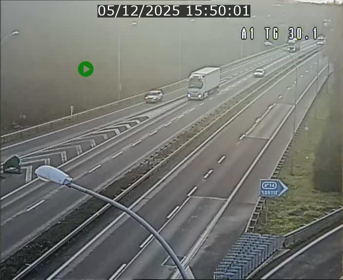 <h2>Traffic live webcam Luxembourg Grevenmacher - A1 direction Luxembourg - BK 30.1</h2>