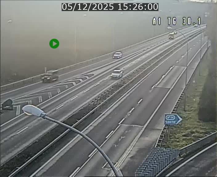 <h2>Traffic live webcam Luxembourg Grevenmacher - A1 direction Luxembourg - BK 30.1</h2>