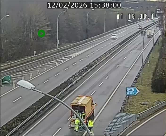 <h2>Traffic live webcam Luxembourg Grevenmacher - A1 direction Luxembourg - BK 30.1</h2>
