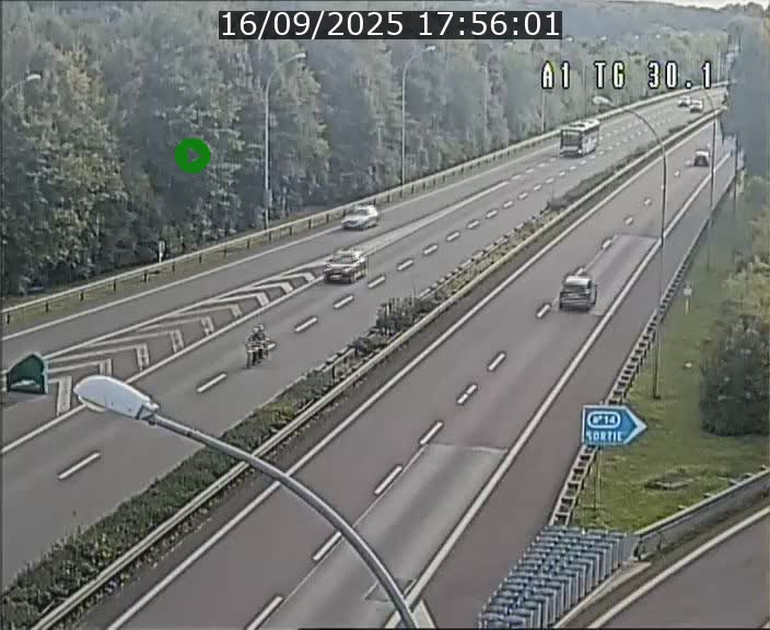 <h2>Traffic live webcam Luxembourg Grevenmacher - A1 direction Luxembourg - BK 30.1</h2>