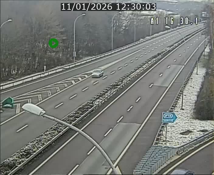 <h2>Traffic live webcam Luxembourg Grevenmacher - A1 direction Luxembourg - BK 30.1</h2>