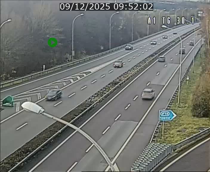 <h2>Traffic live webcam Luxembourg Grevenmacher - A1 direction Luxembourg - BK 30.1</h2>
