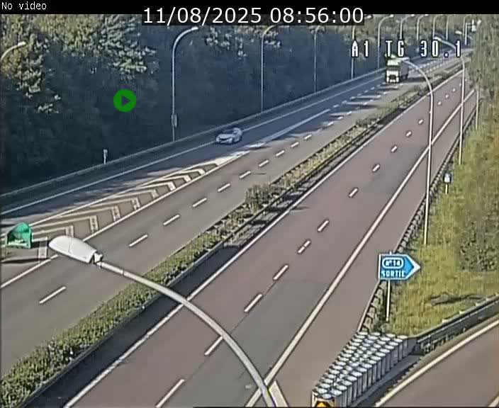 <h2>Traffic live webcam Luxembourg Grevenmacher - A1 direction Luxembourg - BK 30.1</h2>