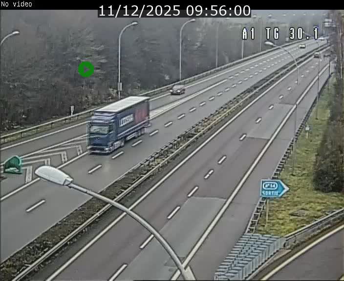 <h2>Traffic live webcam Luxembourg Grevenmacher - A1 direction Luxembourg - BK 30.1</h2>