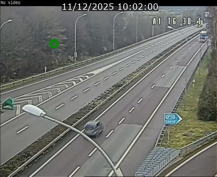 <h2>Traffic live webcam Luxembourg Grevenmacher - A1 direction Luxembourg - BK 30.1</h2>
