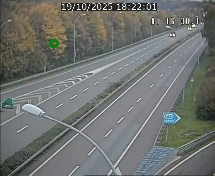 <h2>Traffic live webcam Luxembourg Grevenmacher - A1 direction Luxembourg - BK 30.1</h2>