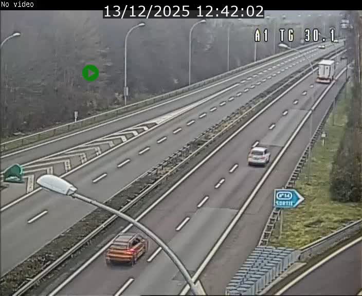 <h2>Traffic live webcam Luxembourg Grevenmacher - A1 direction Luxembourg - BK 30.1</h2>