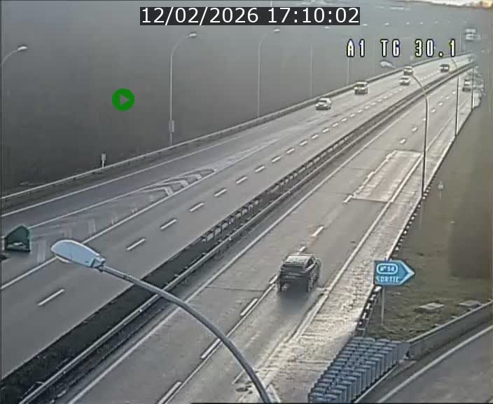 <h2>Traffic live webcam Luxembourg Grevenmacher - A1 direction Luxembourg - BK 30.1</h2>