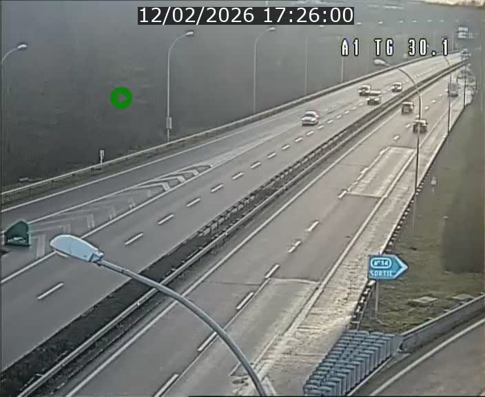 <h2>Traffic live webcam Luxembourg Grevenmacher - A1 direction Luxembourg - BK 30.1</h2>