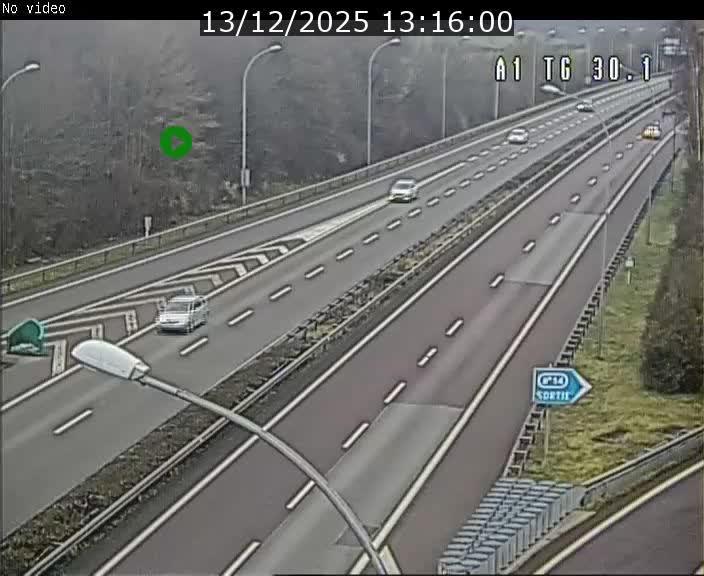 <h2>Traffic live webcam Luxembourg Grevenmacher - A1 direction Luxembourg - BK 30.1</h2>
