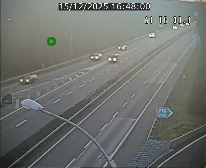 <h2>Traffic live webcam Luxembourg Grevenmacher - A1 direction Luxembourg - BK 30.1</h2>