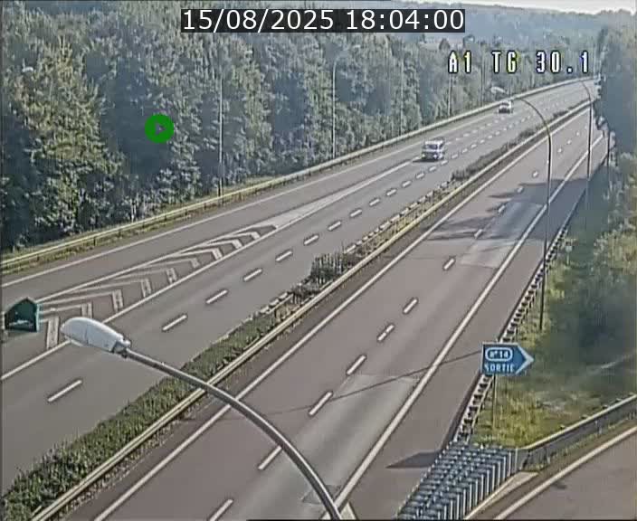<h2>Traffic live webcam Luxembourg Grevenmacher - A1 direction Luxembourg - BK 30.1</h2>