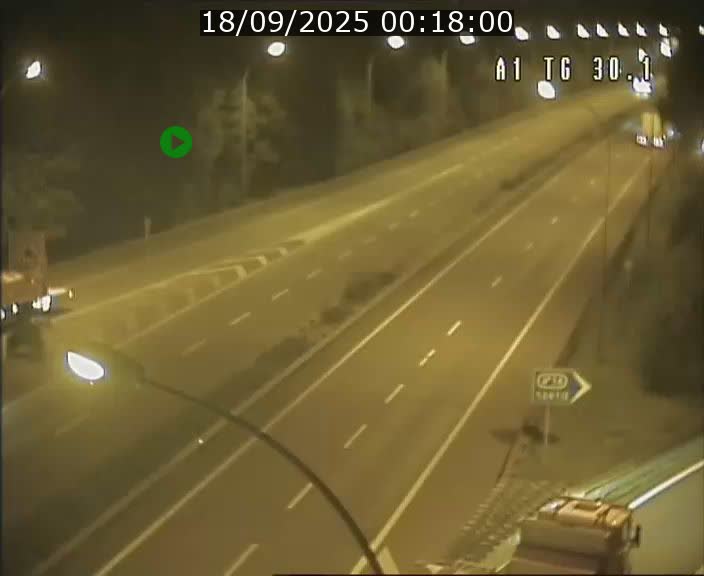 Traffic live webcam Luxembourg Grevenmacher - A1 direction Luxembourg - BK 30.1