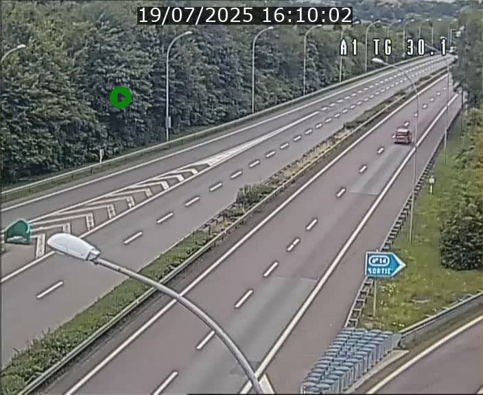<h2>Traffic live webcam Luxembourg Grevenmacher - A1 direction Luxembourg - BK 30.1</h2>