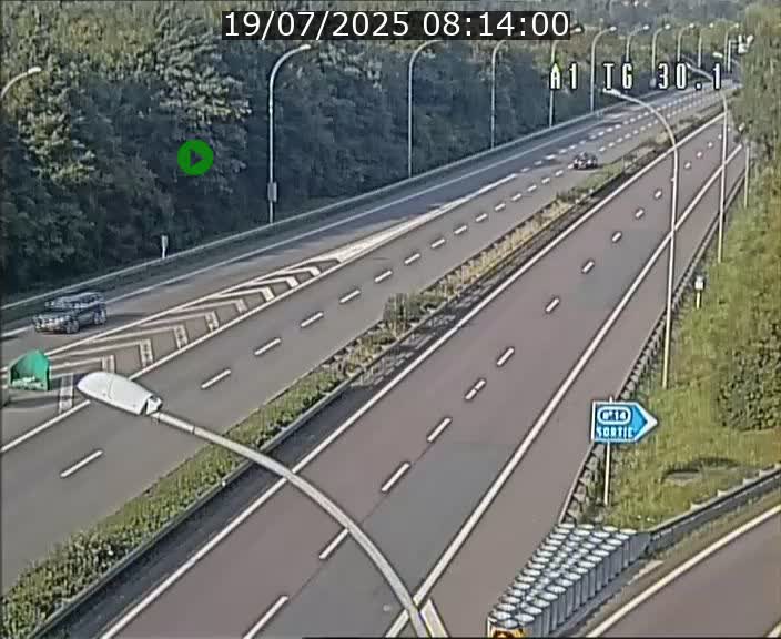 <h2>Traffic live webcam Luxembourg Grevenmacher - A1 direction Luxembourg - BK 30.1</h2>