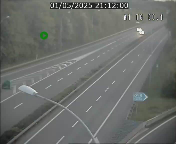 Traffic live webcam Luxembourg Grevenmacher - A1 direction Luxembourg - BK 30.1