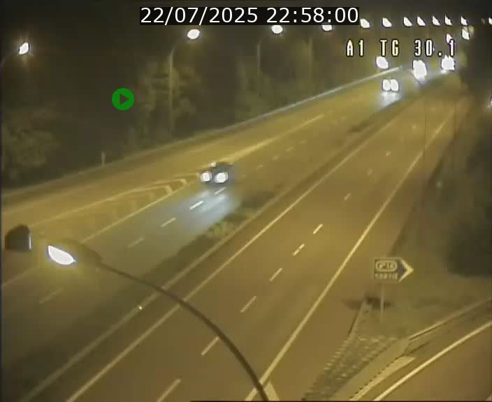 Traffic live webcam Luxembourg Grevenmacher - A1 direction Luxembourg - BK 30.1