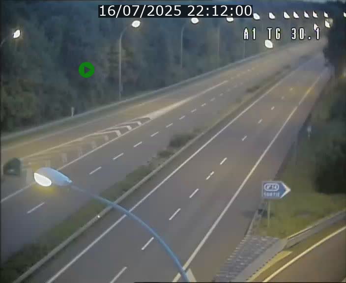 Traffic live webcam Luxembourg Grevenmacher - A1 direction Luxembourg - BK 30.1