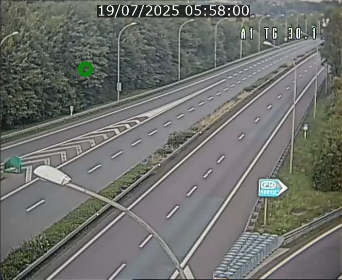 Traffic live webcam Luxembourg Grevenmacher - A1 direction Luxembourg - BK 30.1
