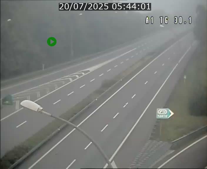 Traffic live webcam Luxembourg Grevenmacher - A1 direction Luxembourg - BK 30.1