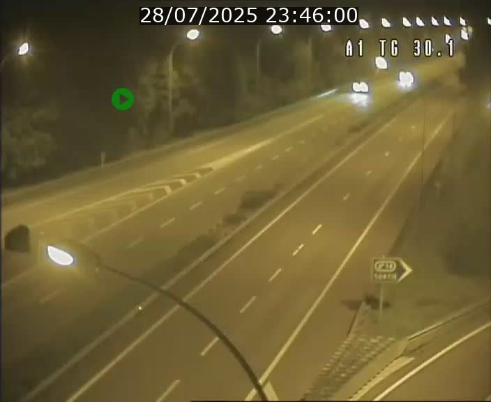 Traffic live webcam Luxembourg Grevenmacher - A1 direction Luxembourg - BK 30.1