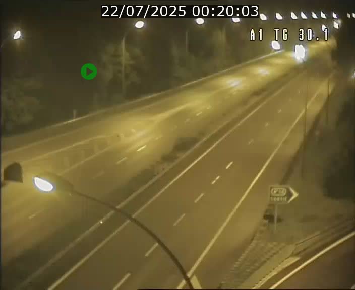 Traffic live webcam Luxembourg Grevenmacher - A1 direction Luxembourg - BK 30.1