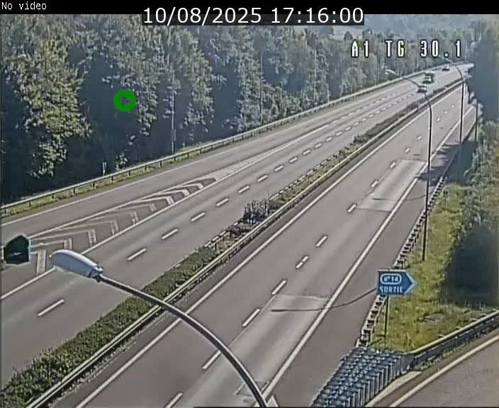 Traffic live webcam Luxembourg Grevenmacher - A1 direction Luxembourg - BK 30.1
