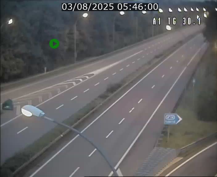 Traffic live webcam Luxembourg Grevenmacher - A1 direction Luxembourg - BK 30.1