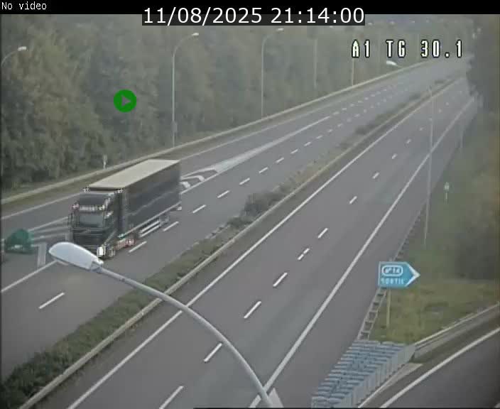 Traffic live webcam Luxembourg Grevenmacher - A1 direction Luxembourg - BK 30.1