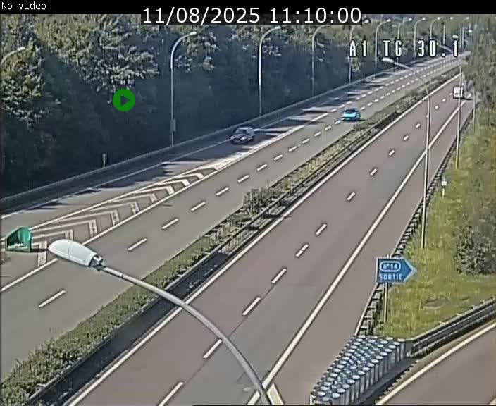Traffic live webcam Luxembourg Grevenmacher - A1 direction Luxembourg - BK 30.1