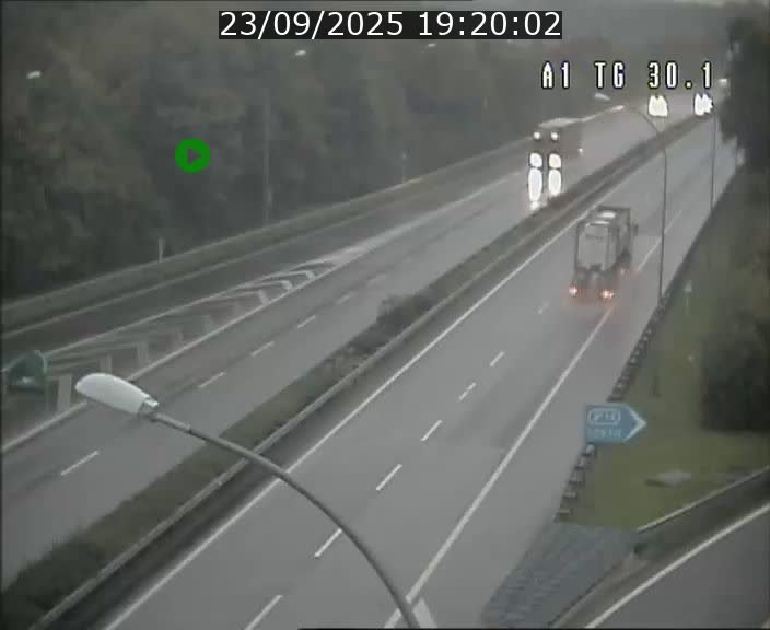 Traffic live webcam Luxembourg Grevenmacher - A1 direction Luxembourg - BK 30.1