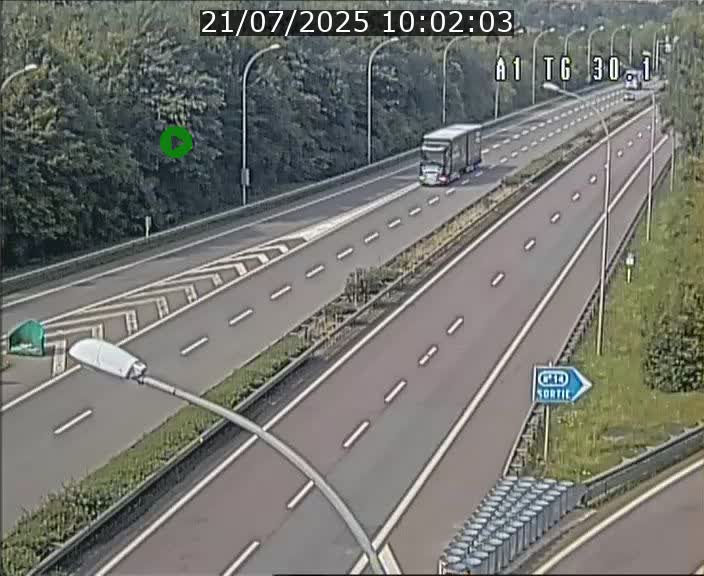 <h2>Traffic live webcam Luxembourg Grevenmacher - A1 direction Luxembourg - BK 30.1</h2>