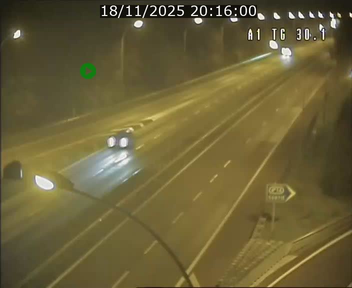 Traffic live webcam Luxembourg Grevenmacher - A1 direction Luxembourg - BK 30.1