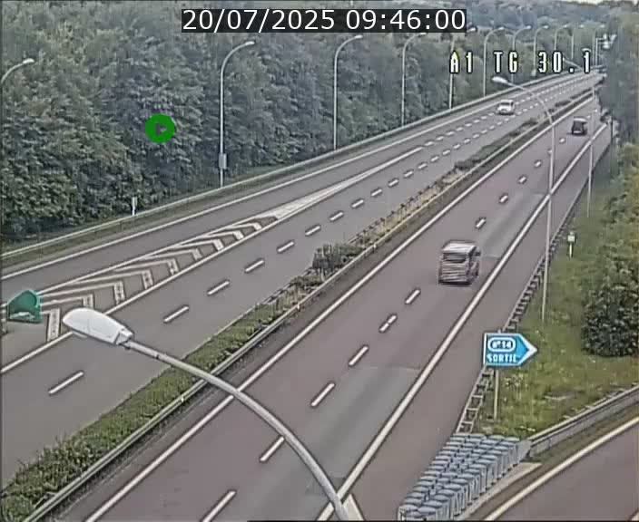 <h2>Traffic live webcam Luxembourg Grevenmacher - A1 direction Luxembourg - BK 30.1</h2>