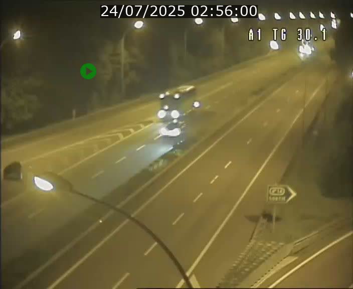 Traffic live webcam Luxembourg Grevenmacher - A1 direction Luxembourg - BK 30.1