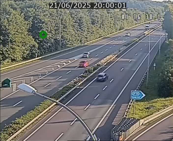 <h2>Traffic live webcam Luxembourg Grevenmacher - A1 direction Luxembourg - BK 30.1</h2>