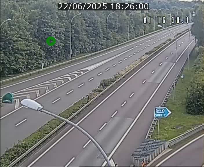 <h2>Traffic live webcam Luxembourg Grevenmacher - A1 direction Luxembourg - BK 30.1</h2>