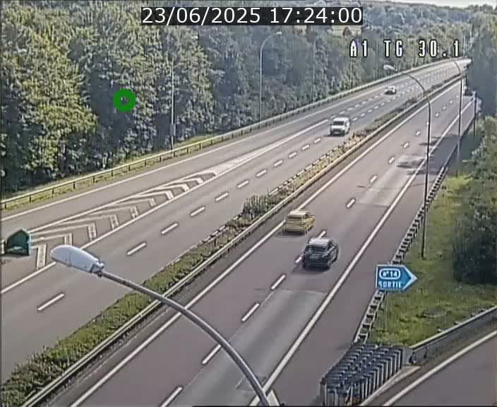 <h2>Traffic live webcam Luxembourg Grevenmacher - A1 direction Luxembourg - BK 30.1</h2>