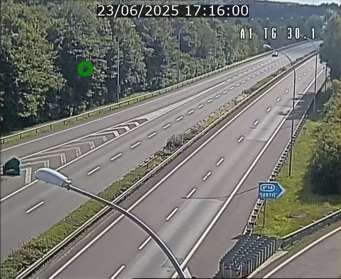 <h2>Traffic live webcam Luxembourg Grevenmacher - A1 direction Luxembourg - BK 30.1</h2>