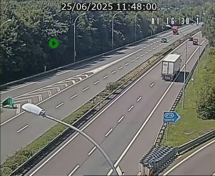 <h2>Traffic live webcam Luxembourg Grevenmacher - A1 direction Luxembourg - BK 30.1</h2>
