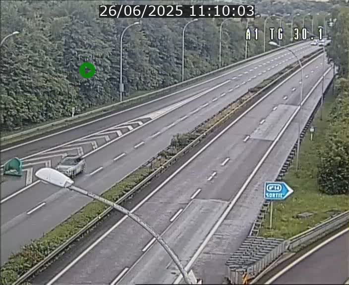 <h2>Traffic live webcam Luxembourg Grevenmacher - A1 direction Luxembourg - BK 30.1</h2>