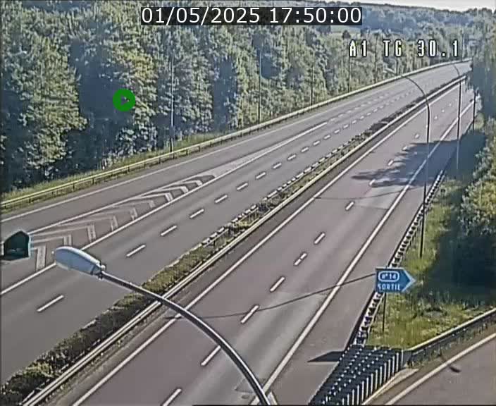 Traffic live webcam Luxembourg Grevenmacher - A1 direction Luxembourg - BK 30.1